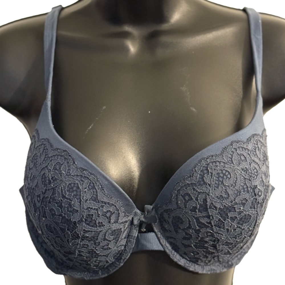 Victoria's Secret Body by Victoria Midnight Blue Bra 38C